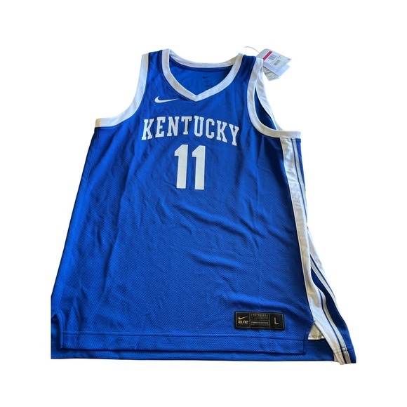 Nike Other - Nike Kentucky Wildcats Khalil‎ Perry 11 Basketball Jersey Blue Mens Large NEW